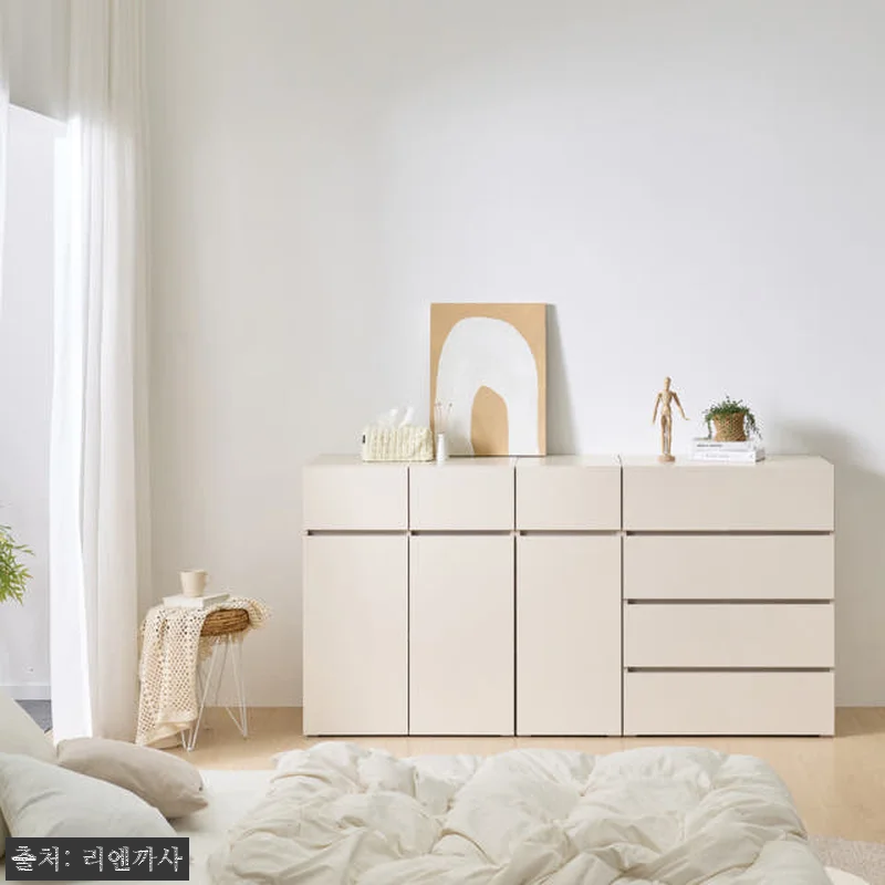 [와이드형] 조아 4단 서랍장 800 관련 이미지 7