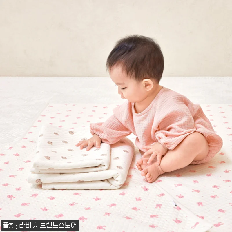 라비킷 아기 방수패드 M사이즈 베이직 관련 이미지 7