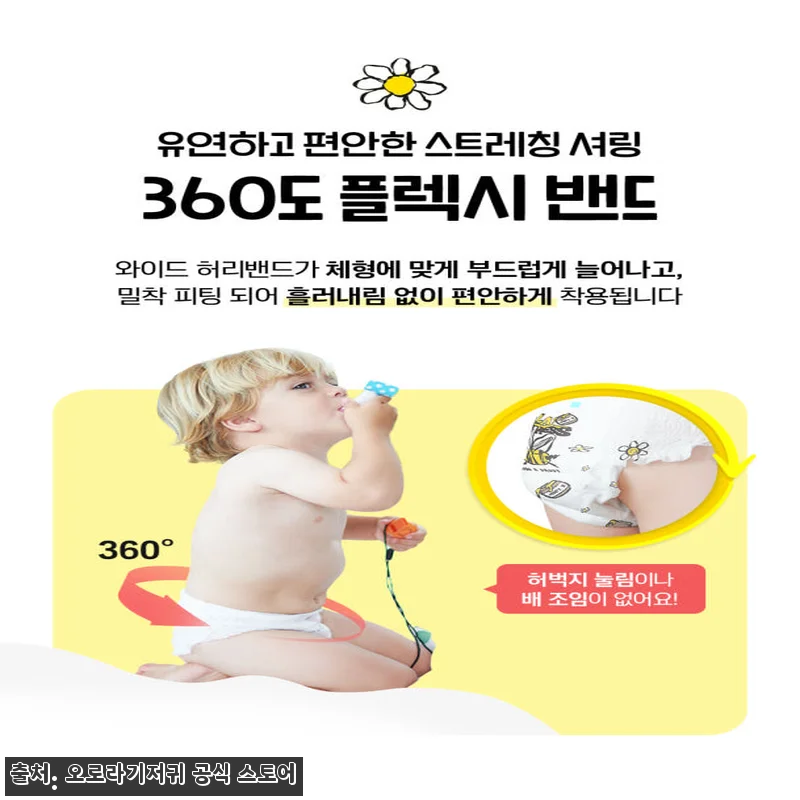 오로라 허니잠 팬티형 기저귀 사용후기 관련 이미지 6