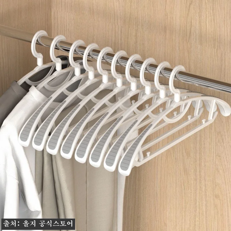 올지 올인원 회전 어깨뿔방지 옷걸이 관련 이미지 4