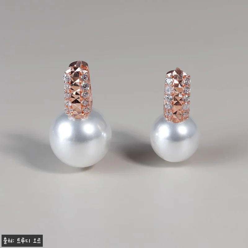 14K 18K 글리터 큐빅 핵 진주 관련 이미지 7