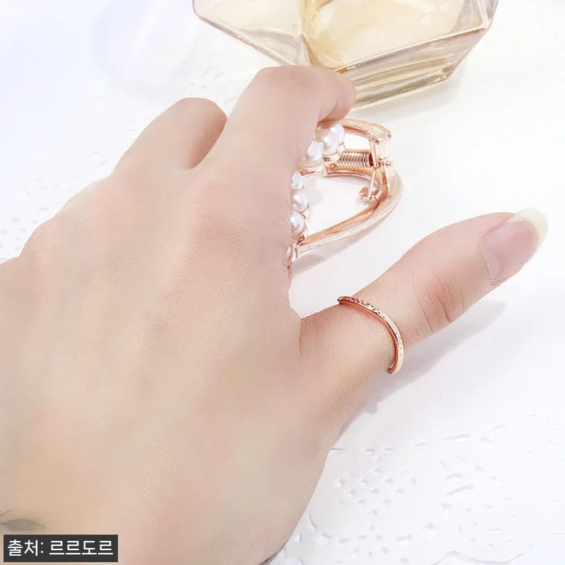 18k 컷팅 반지 웨이브 할로우 파이 관련 이미지 8