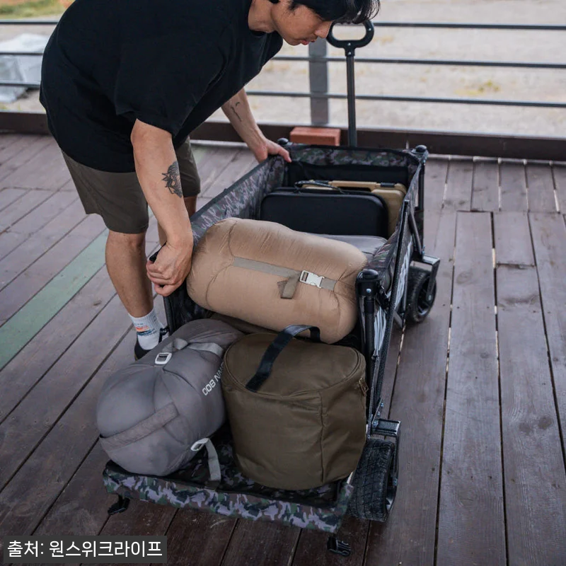 원스위크라이프 캠핑 접이식 폴딩 카트 관련 이미지 8