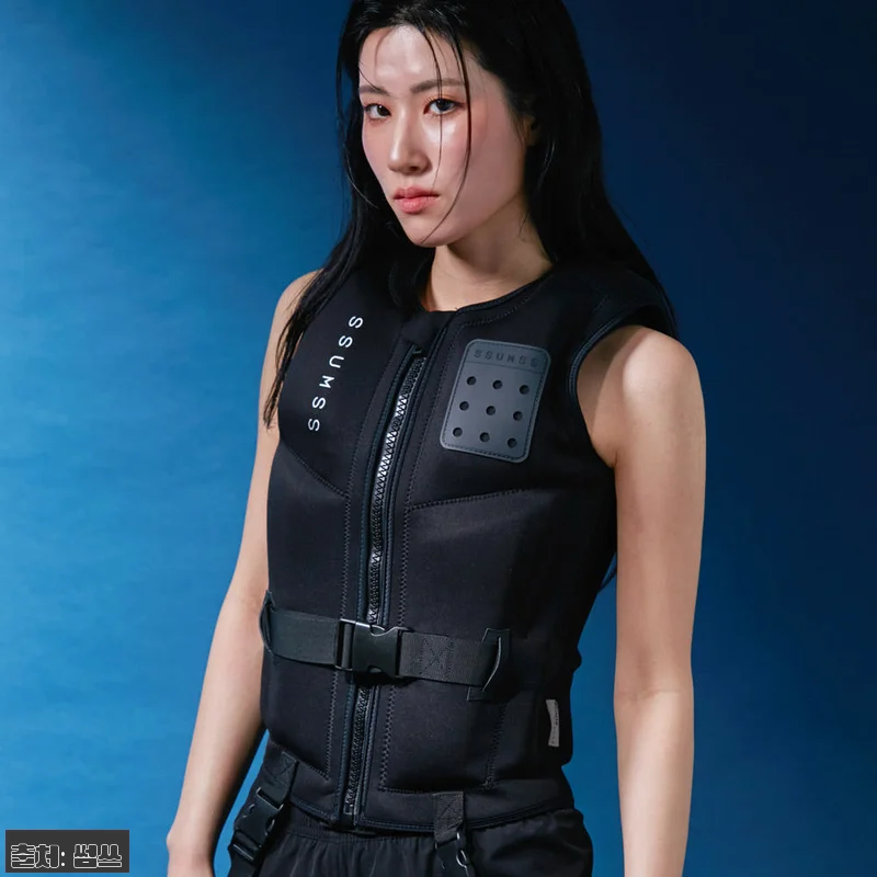 썸쓰 구명조끼 성인용 슬림핏 라이프자 관련 이미지 8