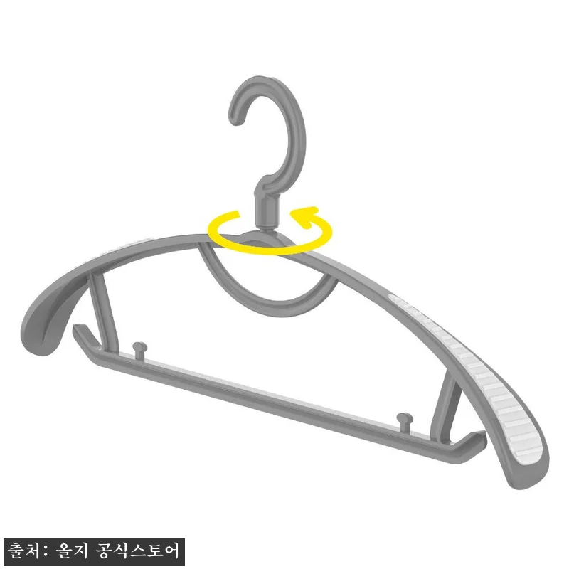 올지 올인원 회전 어깨뿔방지 옷걸이 관련 이미지 5