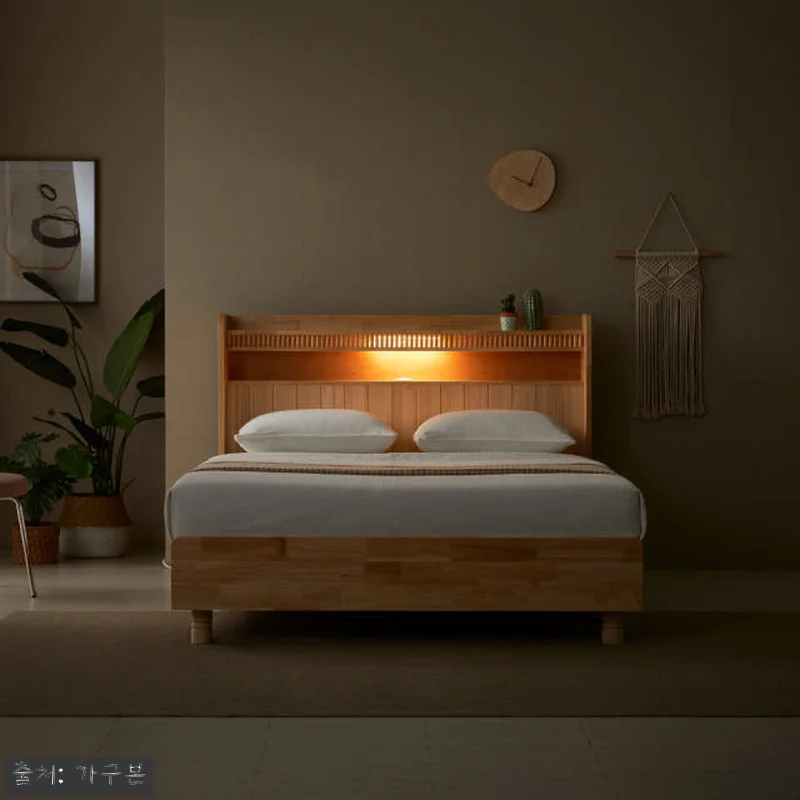 가구본 페어리 템바보드침대프레임 사용 관련 이미지 9
