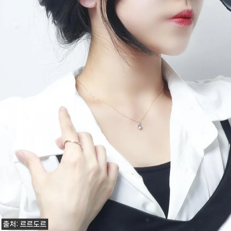 18k 컷팅 반지 웨이브 할로우 파이 관련 이미지 9