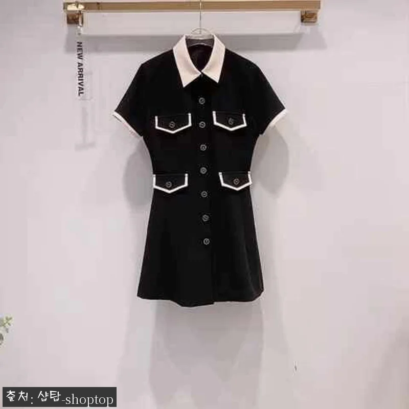 국내제작 고퀄리티 샤 배색 카라 단추 관련 이미지 9