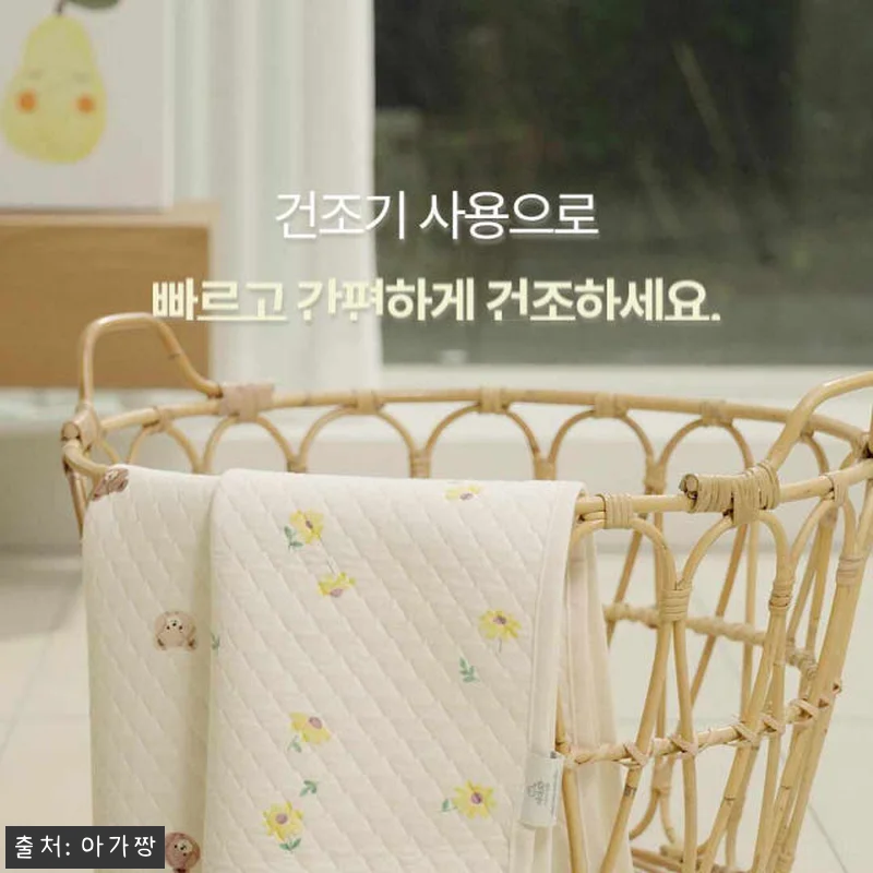 아가짱 신생아 논슬립 방수요 방수패드 관련 이미지 10