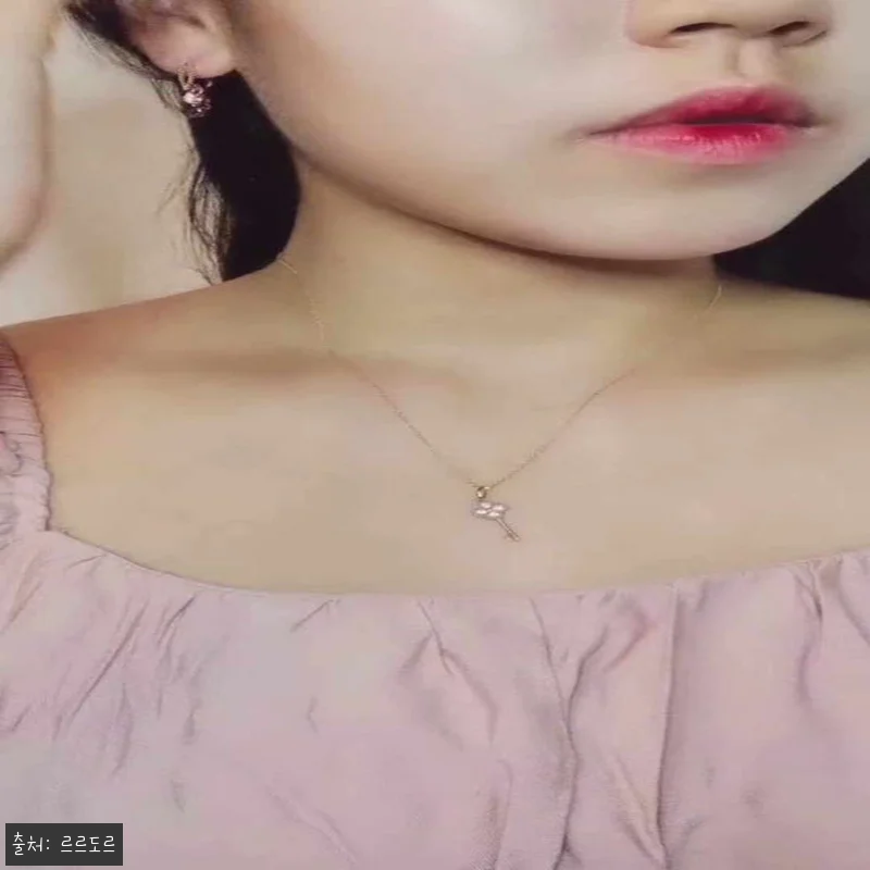 14k 18k 큐빅 네잎 클로버 열쇠 관련 이미지 10