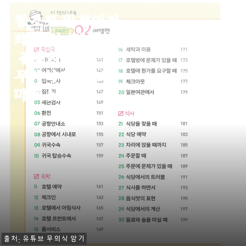 왕초보 일본어회화 사전과 무의식 암기 스마트 Mp3 사용 후기