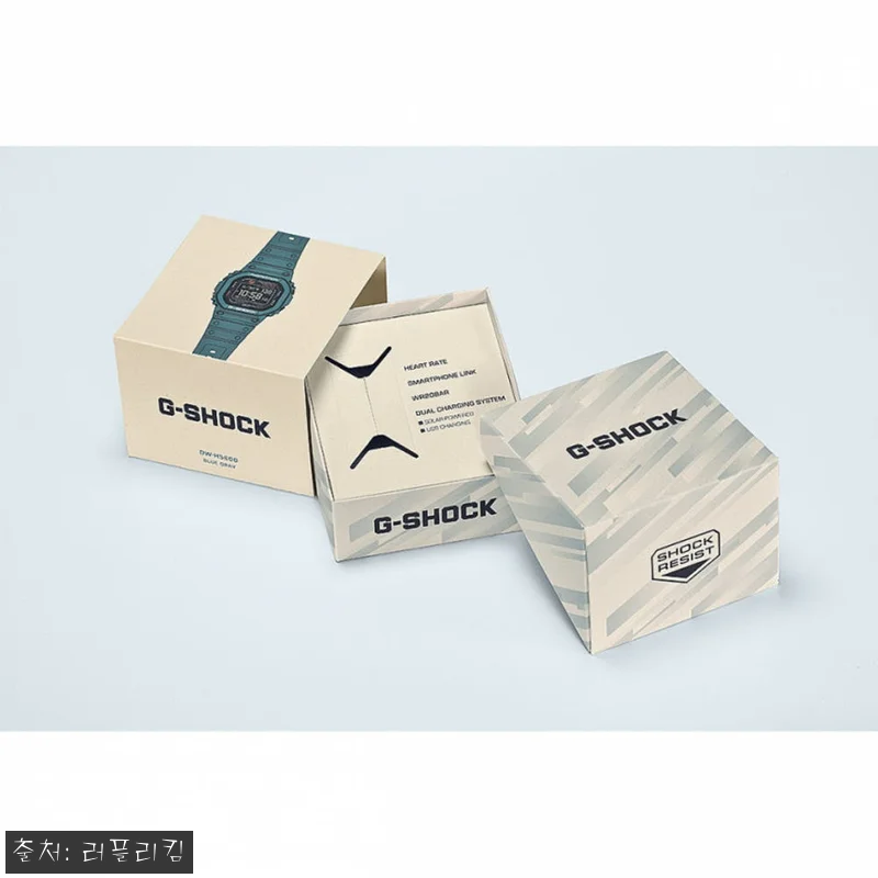 카시오 지샥 G-SQUAD 남성 손목 관련 이미지 3