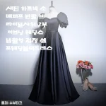셀프웨딩 스냅 준비물, 블랙 새틴 하트넥 드레스 구매 후기 (솔직 담백하게)
