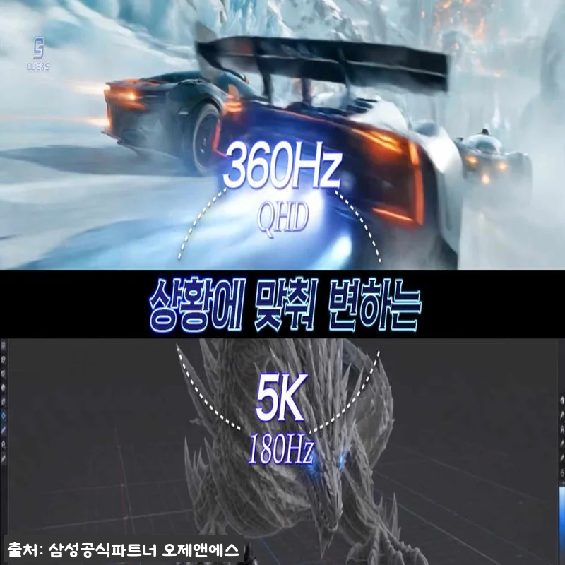 삼성 오디세이 G8 LS27HG806 관련 이미지 10
