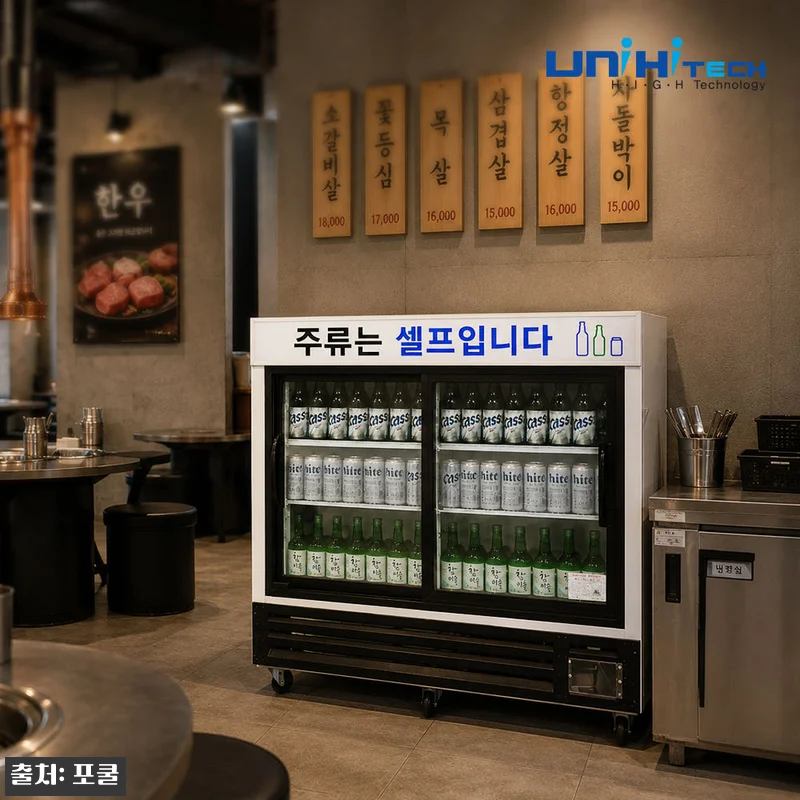 UNI-400HR 업소용 음료수 냉장 관련 이미지 2
