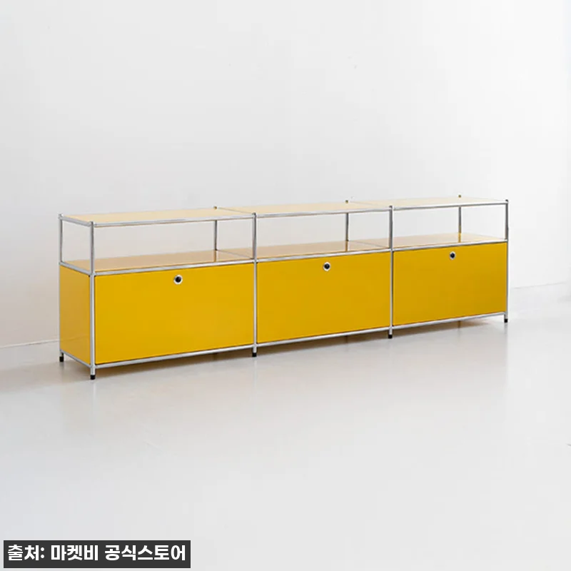 마켓비 심플리 3x2 수납장 3문 옐 관련 이미지 2