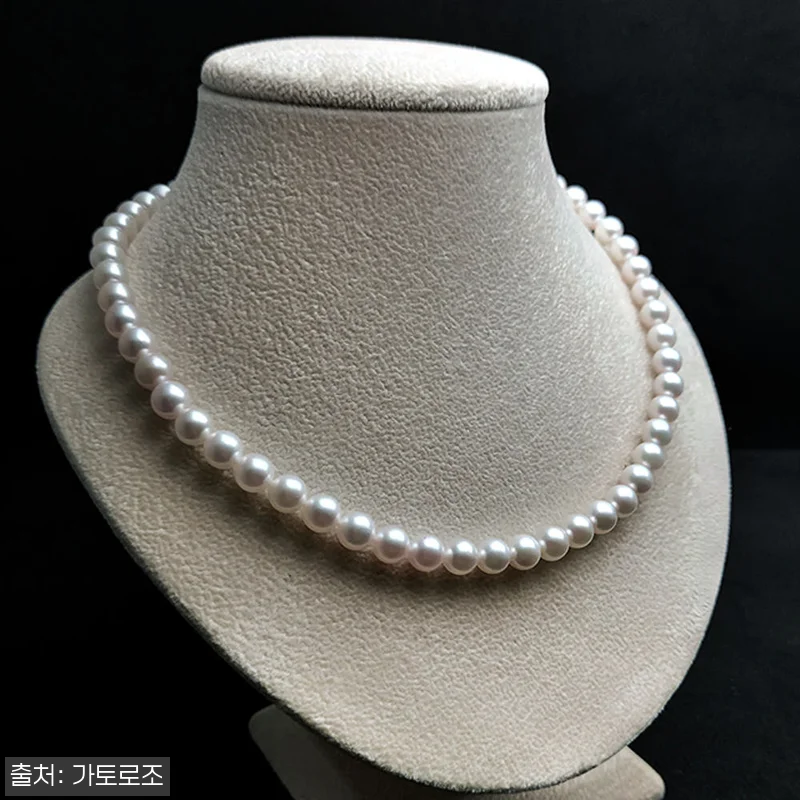 7.5~8mm 아코야 해수 진주 비드 관련 이미지 3