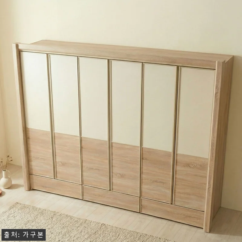 캉 300cm 10자장롱 세트 키높이 관련 이미지 3