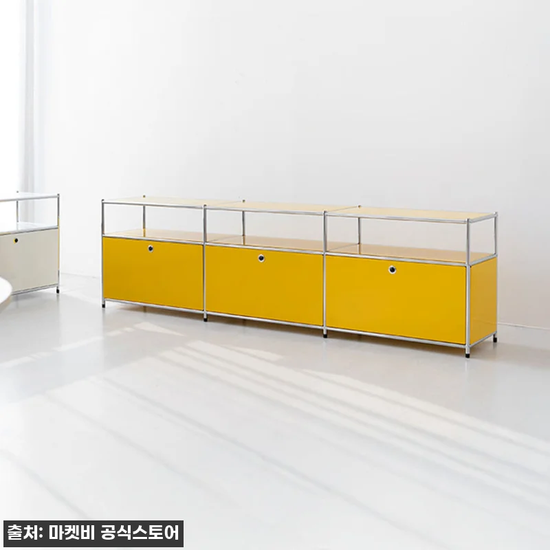 마켓비 심플리 3x2 수납장 3문 옐 관련 이미지 4