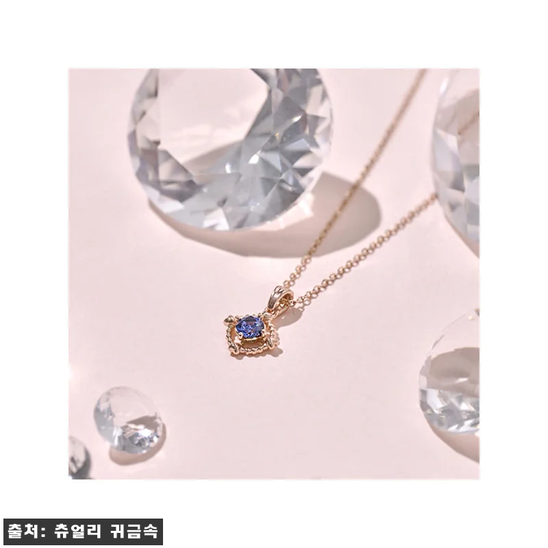 14k 18k 12월탄생석 목걸이 탄 관련 이미지 5