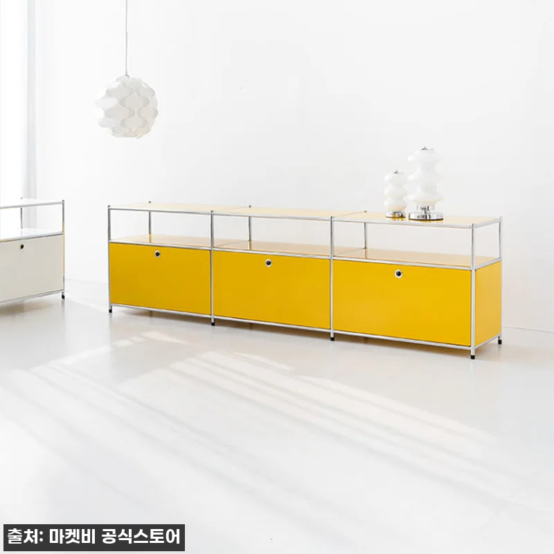 마켓비 심플리 3x2 수납장 3문 옐 관련 이미지 6