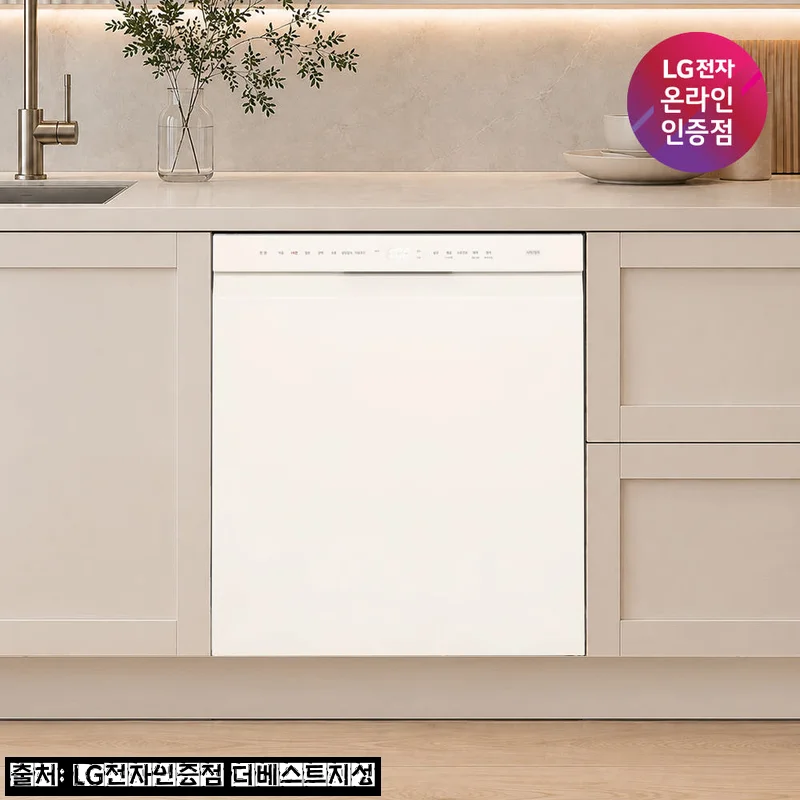 LG 디오스 오브제컬렉션 식기세척기 DUE1BGL1E 12인용 빌트인, 25% 할인 확인해볼 이슈템