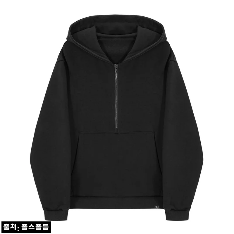 폴스폴름 남자 러닝 운동 맨투맨 후드 하프집업, 운동과 일상에 잘 어울리는 이슈템