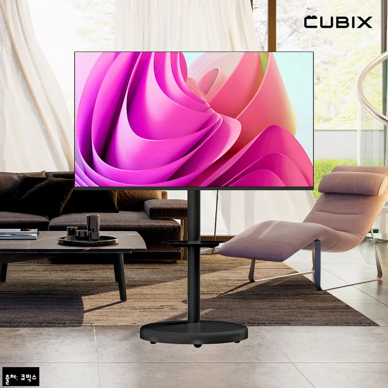 무빙큐빅스 블랙에디션 삼탠바이미 65인치, 큰 화면 이동식 TV 세트로 눈여겨볼 만한 이유