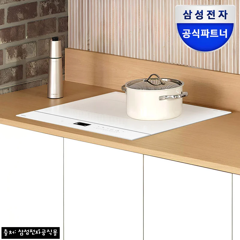 삼성전자 비스포크 CC80F63W1Z 화이트 인덕션 3구, 주방 분위기 바꾸는 슬림핏 프레임리스 찐후기