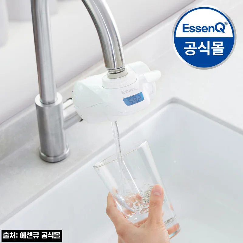 에센큐 디지털 수전연결 미니정수기 코브라형, 생수 분리수거 줄이고 싶은 주방 이슈템 체크