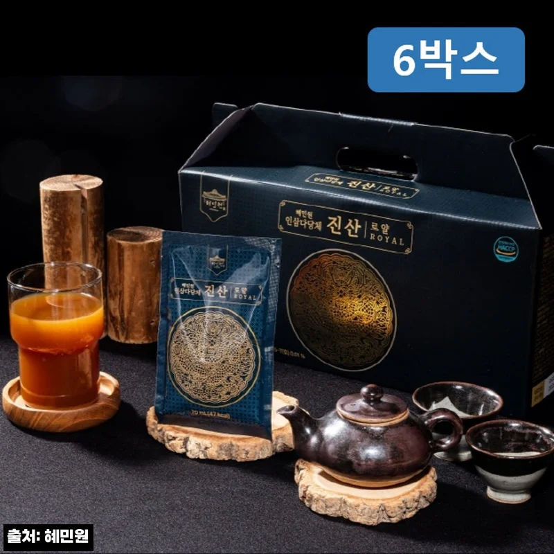 혜민원 인삼다당체 진산 로얄 30포 6개, 구매 전 꼭 확인한 구성·가격 체크